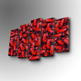 Wallity Cuadro Decorativo en Lienzo 5 Piezas 5PUC-123